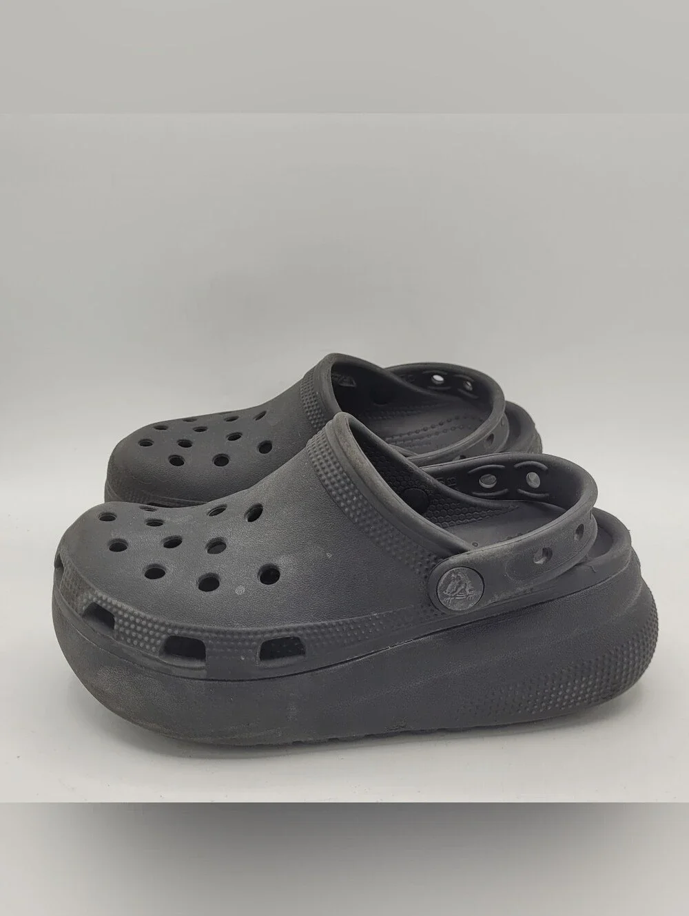 Crocs Black Platform Clogs Size 13
